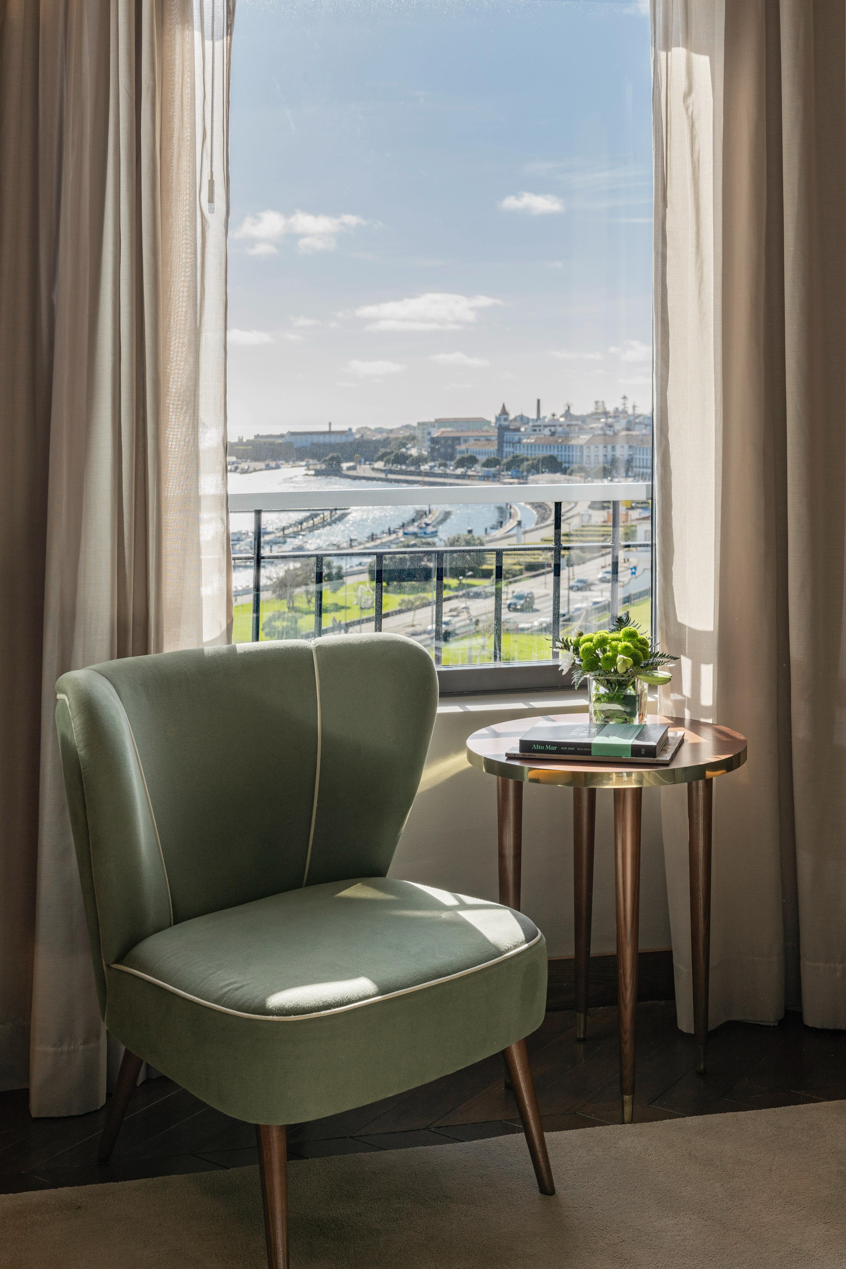 Grand Hotel Açores Atlântico Ponta Delgada Exterior foto View from a guest room